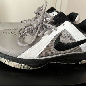 Nike Gray and Black Athletic Training Shoes